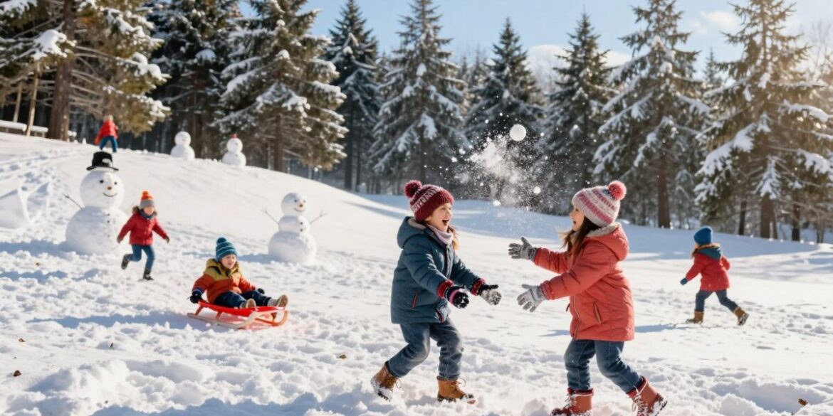 10 Snow activities for kids