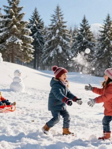 10 Snow activities for kids