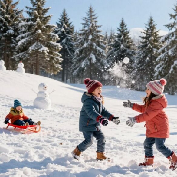10 Snow activities for kids