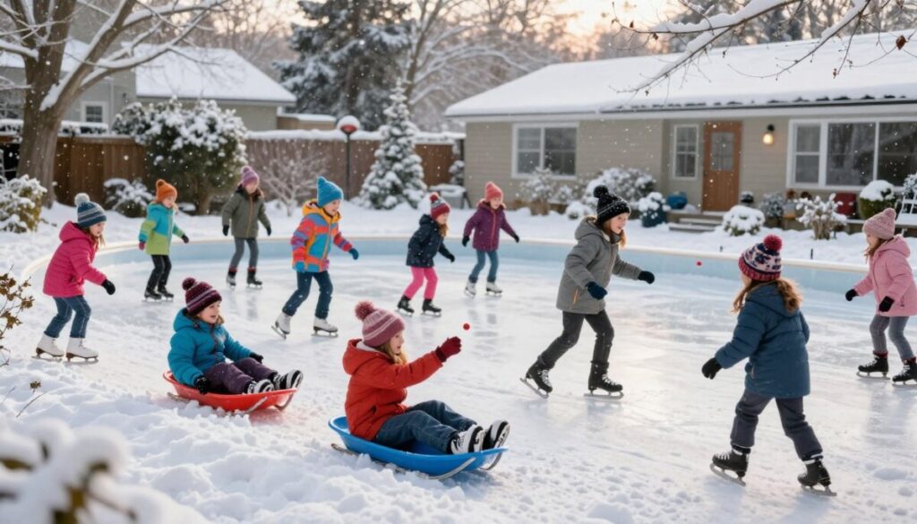 Backyard Winter Olympics
