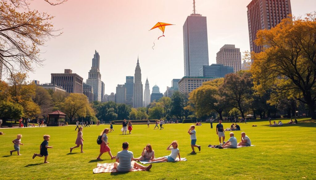 Central Park family activities