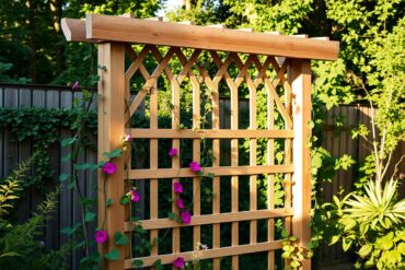 DIY Garden Trellis 5 steps