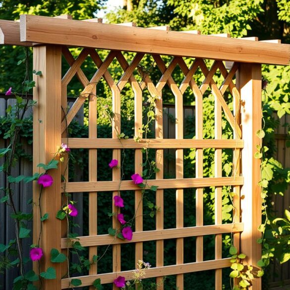 DIY Garden Trellis 5 steps