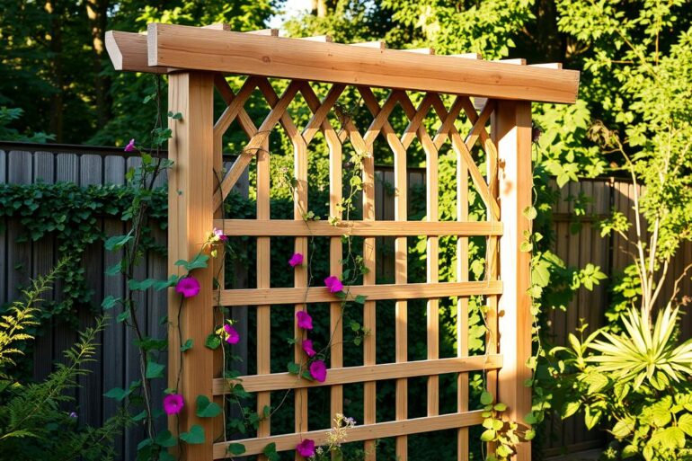 DIY Garden Trellis 5 steps