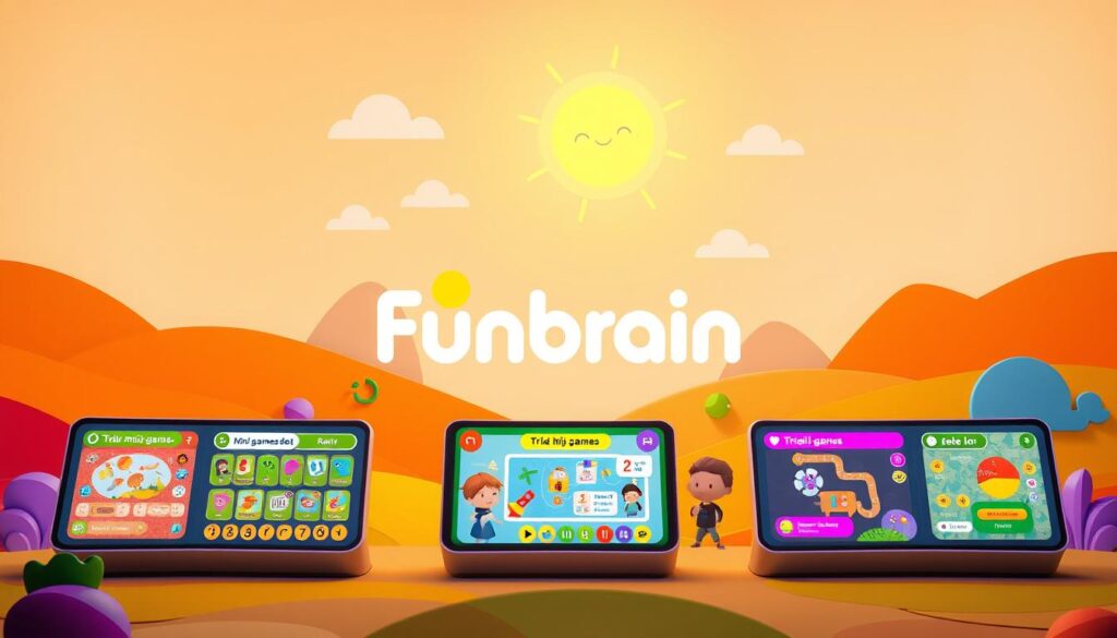 Funbrain interactive content
