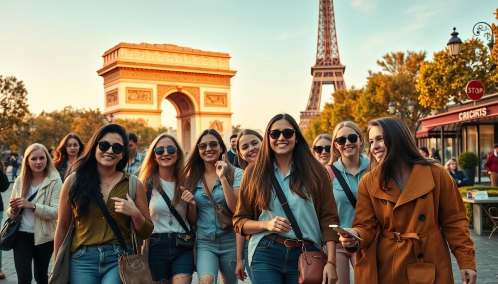 Paris with teens