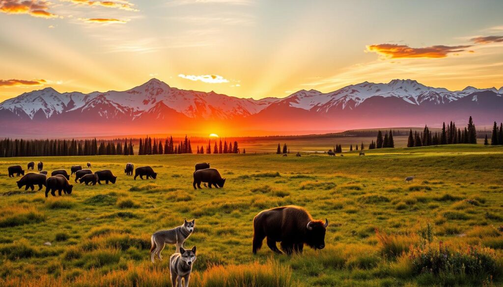 Yellowstone National Park wildlife