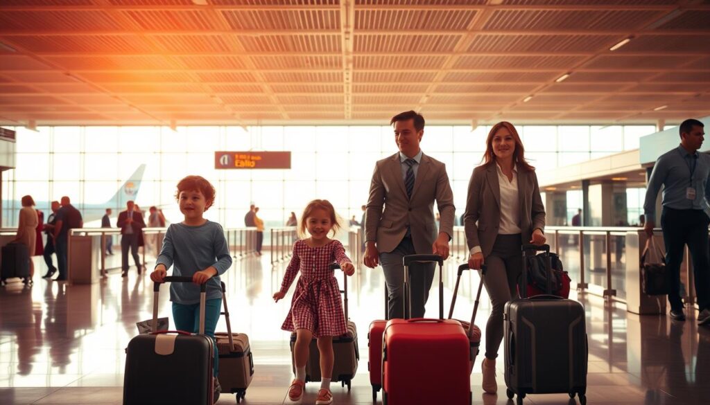 air travel with children