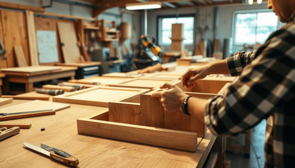 building kitchen cabinets