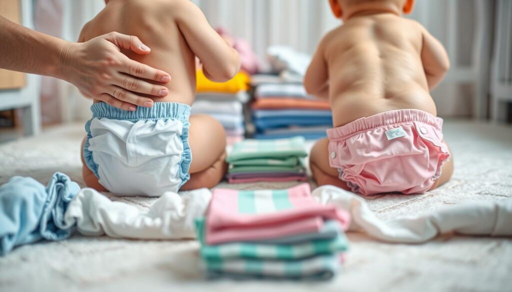 diaper change for boys and girls