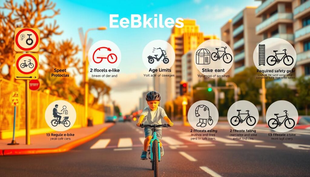 e-bike regulations for kids