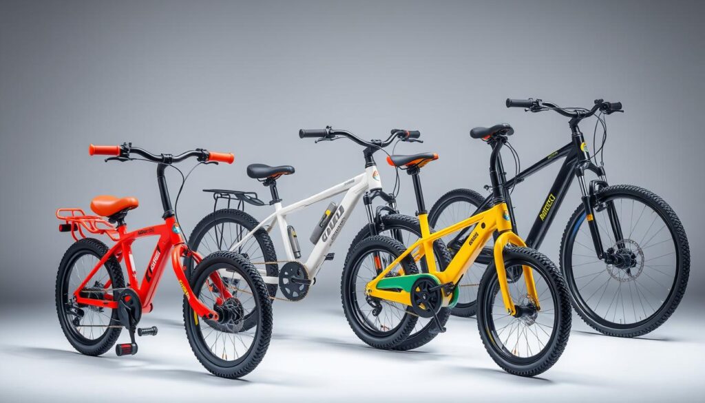 e-bikes for different age groups