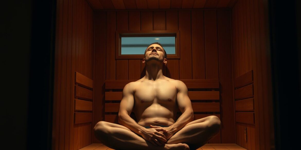 far infrared sauna in men