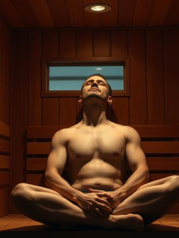 far infrared sauna in men