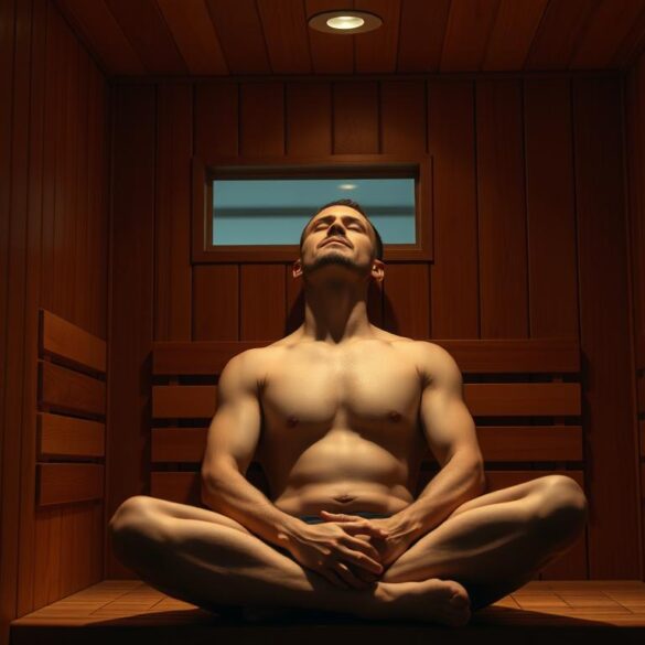 far infrared sauna in men
