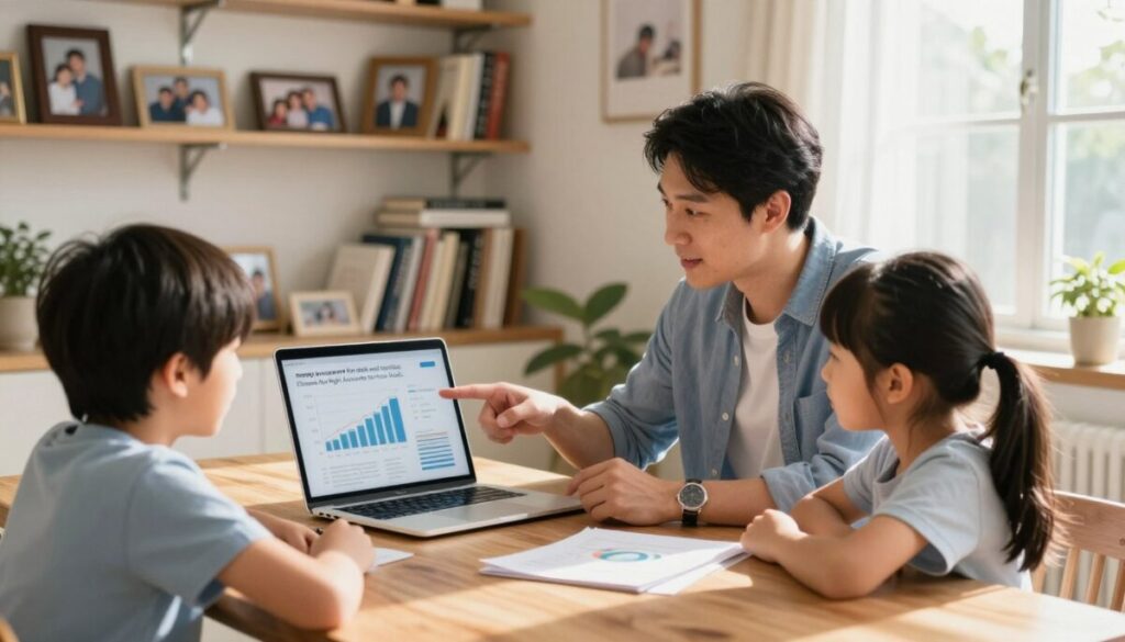 money investment for dads and fanilies