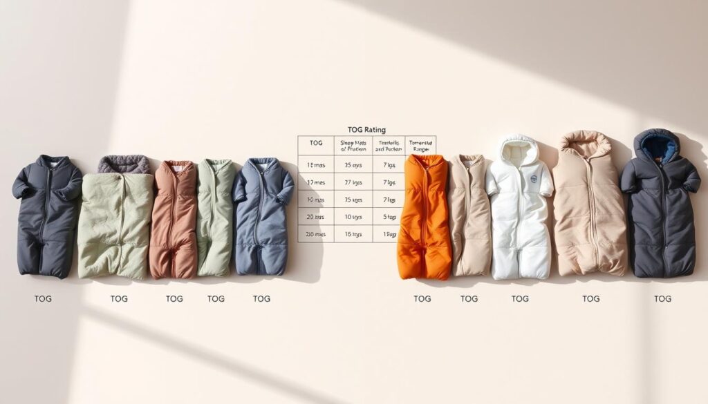 sleep sack TOG ratings