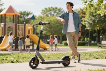 ultra lightweight folding scooter for dads