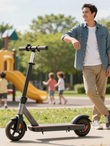 ultra lightweight folding scooter for dads